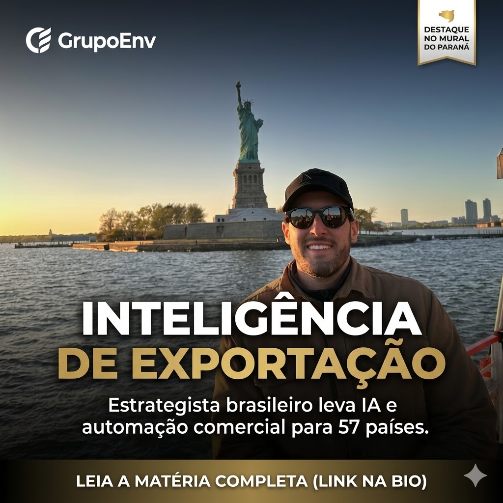 Expansão de IA e automação GrupoEnv para o exterior